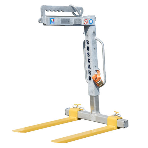 Regelbare Palettengabel - MBR-ZN series - Boscaro s.r.l. - für Kran / Stahl / galvanisiertem Stahl