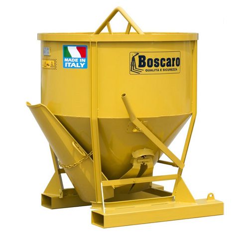 Konischer Betonkübel - CL-ST - Boscaro s.r.l. - Bodenablauf / galvanisiertem Stahl