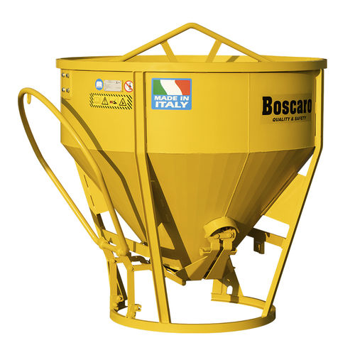 Konischer Betonkübel - C-N - Boscaro s.r.l. - Bodenablauf