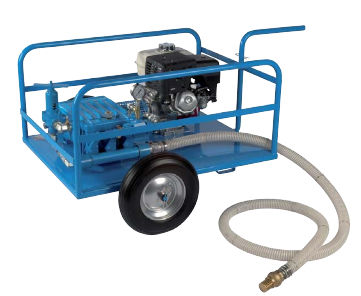 Schlammpumpe - 5 - 9 hp  - GEOMATECH SAS - mit Verbrennungsmotor / Normalansaug / Industrie