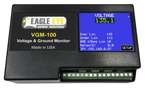 Spannungs-Batteriekontrollgerät - VGM series - Eagle Eye Power Solutions - Erdschluss