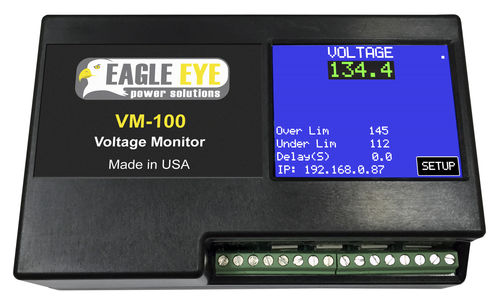 Spannungs-Batteriekontrollgerät - 24, 48, 125, 250 V | VM-100 - Eagle Eye Power Solutions