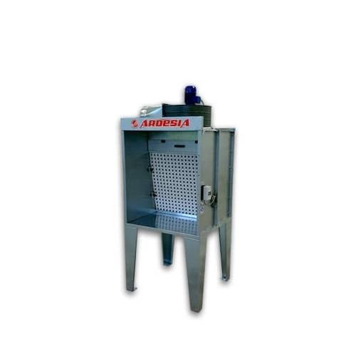 Offene Lackierkabine - Mini Silver - ARDESIA - für Einzelteile / Trockenfilter / Mini