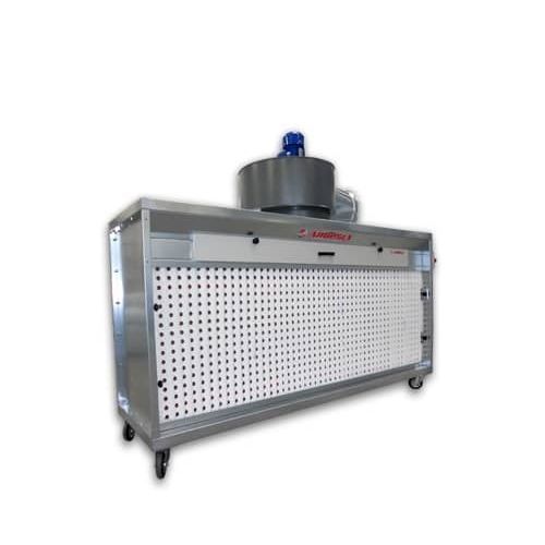 Offene Lackierkabine - Roller - ARDESIA - für Einzelteile / Trockenfilter / modular