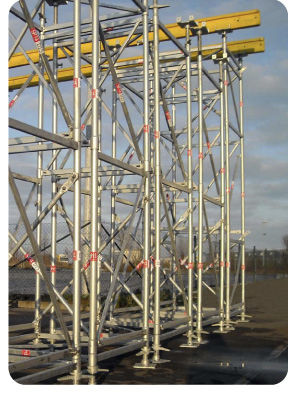 Fassadengerüstturm - 200 kN - GHI Formwork - modular