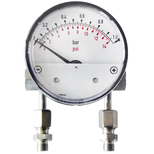 Differential-Manometer - MDHI 50 - OMEGA AIR d.o.o. Ljubljana - analog / Gewinde / für Luft