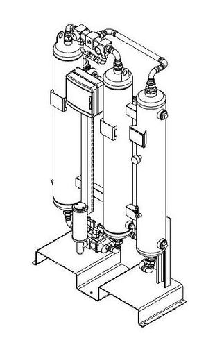 Drucklufttrockner durch kaltregenerierende Adsorption - B-DRY BM Series - OMEGA AIR d.o.o. Ljubljana - einstufig / Qualitätsprodukt