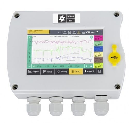 Druckdatenlogger - OS 331 - OMEGA AIR d.o.o. Ljubljana - USB / Ethernet / Modbus