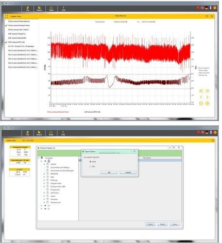 Visualisierungssoftware - OS 4A - OMEGA AIR d.o.o. Ljubljana - Überwachung / Datenerfassungs und -analyse / Datenerfassung