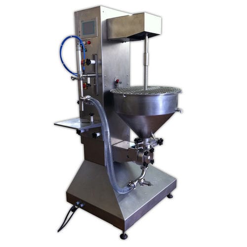Dosierwaage - agropack - halbautomatisch / mit Mixer / mit Fülltrichter für Transfer