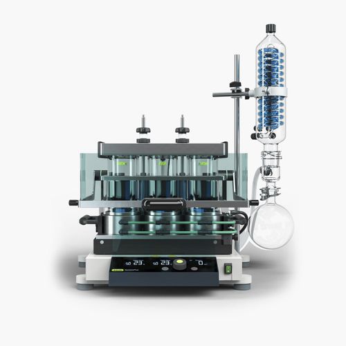 Chargenreaktor - Syncore­Plus Polyvap R series - BÜCHI Labortechnik AG - Labor / für parallele Synthese / Tisch