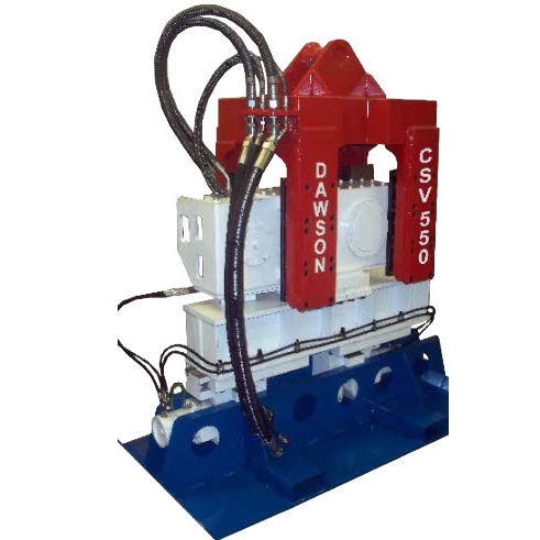 Hydraulische Pfahlramme - CSV550 - DAWSON CONSTRUCTION PLANT LIMITED - Vibration