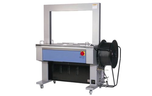 Automatische Umreifungsmaschine - 28 p/min, 1430 x 620 x 1540 mm | HU-600 / HU-601-D - Humboldt Verpackungstechnik GmbH - für Spulen / vertikal