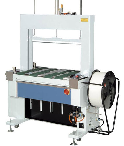 Vollautomatische Umreifungsmaschine - 28 p/min, 1580 x 706 x 1540 mm | HU-601-A - Humboldt Verpackungstechnik GmbH - für Spulen / vertikal