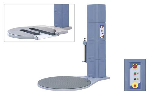 Stretchwickler mit Drehteller - HU-1000 - Humboldt Verpackungstechnik GmbH - automatisch / Paletten