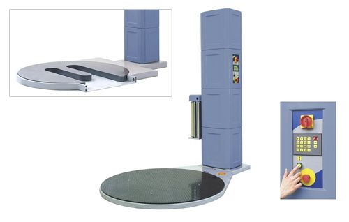 Stretchwickler mit Drehteller - HU-2000 - Humboldt Verpackungstechnik GmbH - automatisch / Paletten