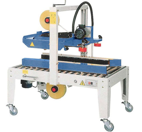 Doppelklappen-Kartonverschließer - HU-K-2-SD - Humboldt Verpackungstechnik GmbH - mit Klebeband