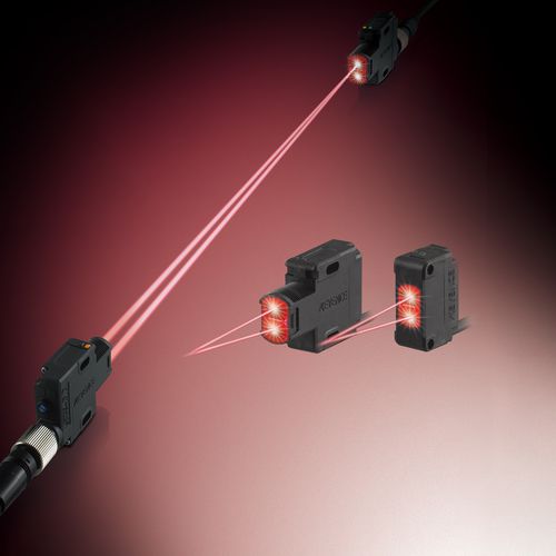 Optoelektronischer Sensor / Einweg - PZ-G series - Keyence - Reflex-Lichttaster / Reflex-Lichtschranke / rechteckig