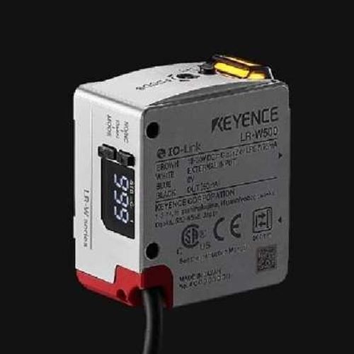 Optoelektronischer Sensor / Vollspektrum - LR-W series - Keyence - Reflex-Lichttaster / rechteckig / Weißlicht