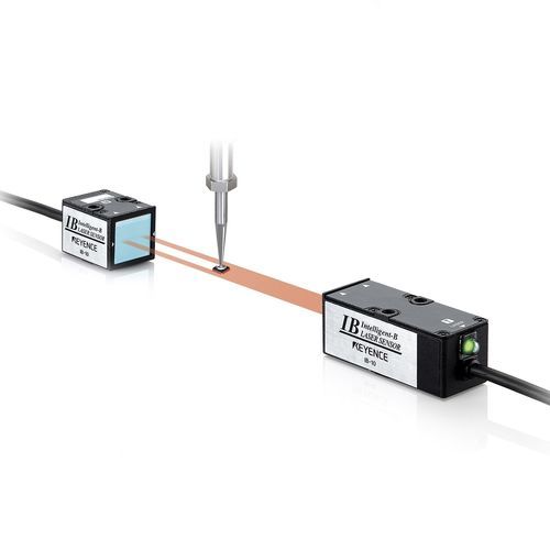 Optoelektronischer Sensor / Einweg - IB series - Keyence - rechteckig / Laser / Hochgeschwindigkeit