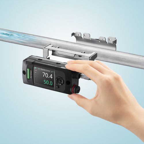 Digitaler Strömungssensor - FD-H series - Keyence - Volumen / für Flüssigkeiten / Clamp-on