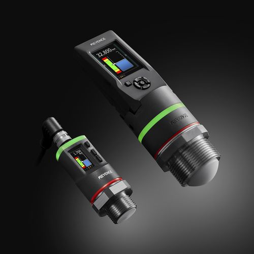 Radar-Füllstandsensor - FR series - Keyence - für Wasser / 2-Leiter / mit Digitalausgang