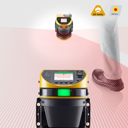 3-Achs-Scanner - SZ-V series - Keyence - für Detektion / Laser-Linien-Triangulation / Körper