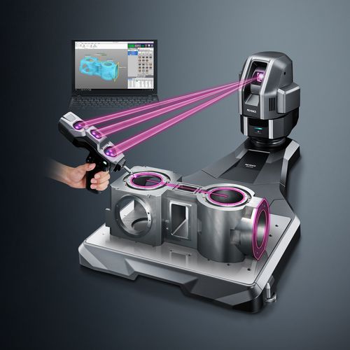Computergesteuerte Koordinatenmessmaschine - XM-5000 series - Keyence - tragbar / optisch / automatisiert