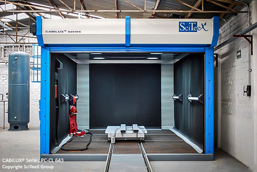 Manuelle Strahlkabine - CABILUX series - SciTeeX - Druck