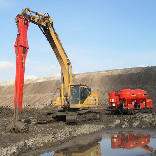 Bohrgerät zur Bodenuntersuchung - Processor series - ALLU Finland Oy (Ltd) - Stabilisierung / drehbar