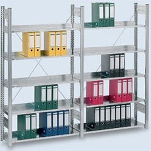 Büroregal - max. 750 kg | ORION PLUS - Hofe Regalsysteme - einseitig / verstellbar / Leichtlast