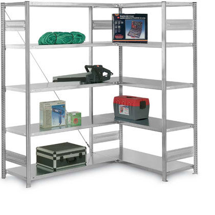 Werkstattregal - max. 1 100 kg - Hofe Regalsysteme - verstellbar / Leichtlast / Winkel