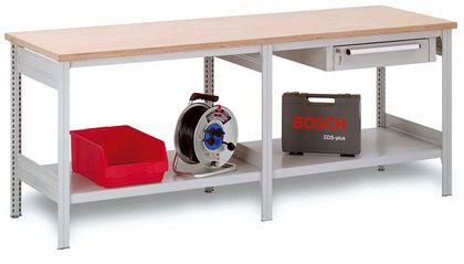 Arbeitstisch - max. 125 kg | ORION PLUS - Hofe Regalsysteme