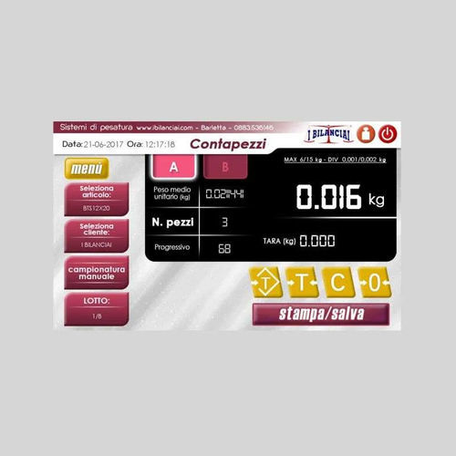 Software / Verwaltung von Inhalten - I Bilanciai Srl - Wäge / für Zählvorgänge / Lagerhaltung