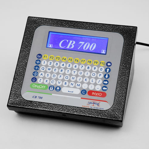 Wägeindikator mit LCD-Anzeige - CB700  - I Bilanciai Srl - mit Zifferblatt-Anzeige / Benchtop / tragbar