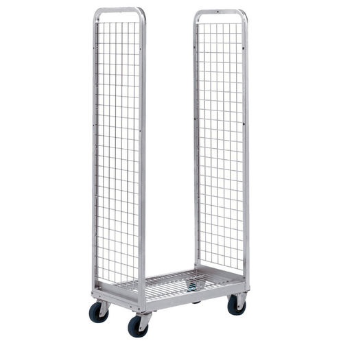 Wagen für Kommissionierstation - KT-2 - Arcawa GmbH - Metall / Fachböden / mit Lenkrolle