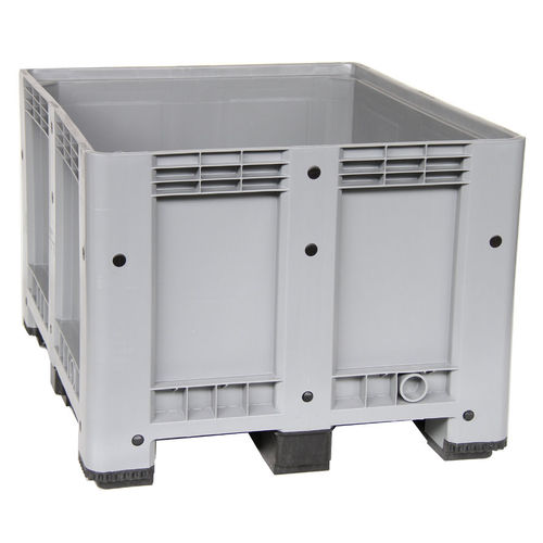 HDPE-Palettenbox - 1091C.300.554 - Arcawa GmbH - für Schüttgut / stapelbar mit Deckel / für Schwerlasten