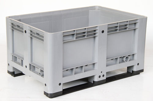 HDPE-Palettenbox - 1090C.200.554 - Arcawa GmbH - für Schüttgut / für Lebensmittelanwendungen / stapelbar mit Deckel