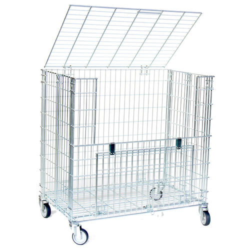 Drahtgewebe-Gittercontainer - RXE100610 - Arcawa GmbH - 4-Flügel