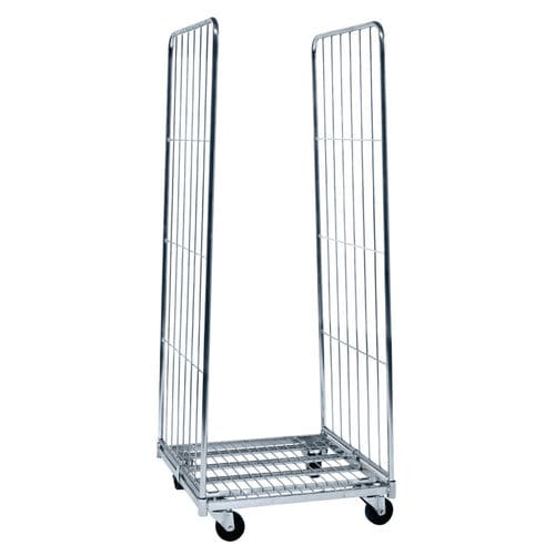 Mehrzweck-Rollcontainer - MR0708-2S - Arcawa GmbH - Drahtgewebe / 2-Flügel
