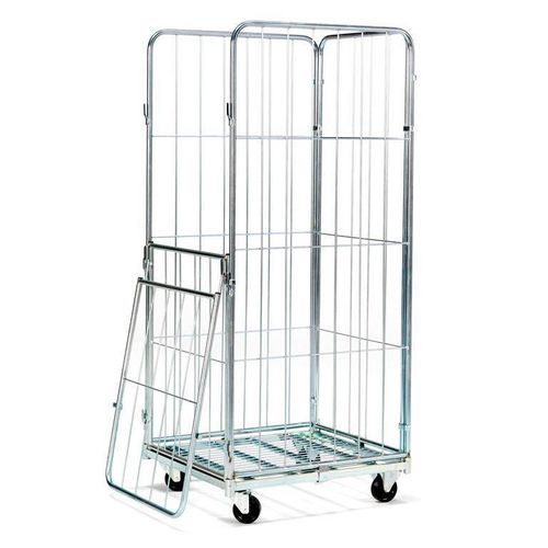 Mehrzweck-Rollcontainer - MR 0708-4S - Arcawa GmbH - 4-Flügel / Drahtgewebe