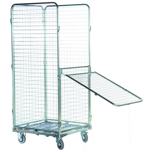 Mehrzweck-Rollcontainer - MR 0708-4S-50 - Arcawa GmbH - Fachböden / 4-Flügel / Drahtgewebe