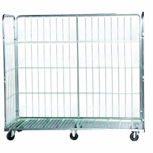 Mehrzweck-Rollcontainer - MR200818 -3S - Arcawa GmbH - Drahtgewebe / 3 Seitenwände