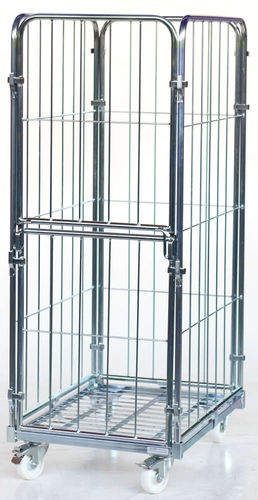 Mehrzweck-Rollcontainer - MR 060815-4S - Arcawa GmbH - 4-Flügel / Drahtgewebe