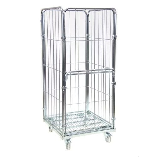 Mehrzweck-Rollcontainer - MR070818-4S - Arcawa GmbH - 4-Flügel / Drahtgewebe