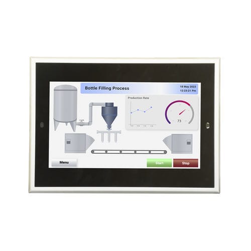 Web Pult / HTML5 - WP6070CN-M Plus - Renu Electronics GmbH - TFT LCD / mit kapazitivem Touchscreen / 7"