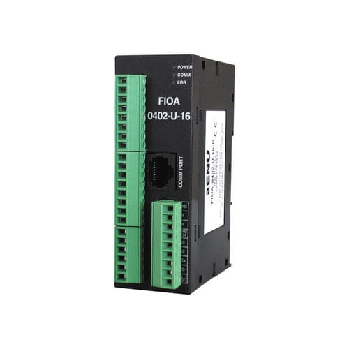 Analoges E/A-Modul - FIOA-0402-U-16-B - Renu Electronics GmbH - RJ45 / Modbus RTU / RS-485