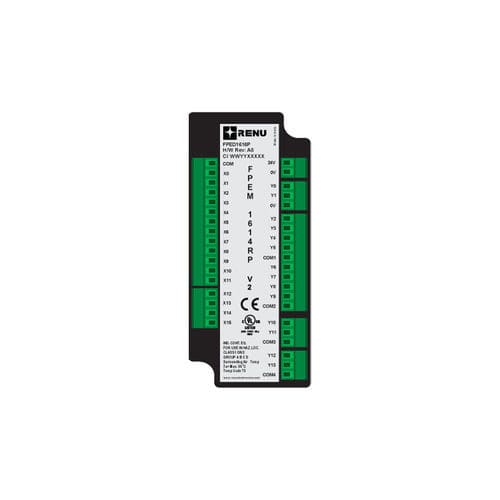 Digitales E/A-Modul - FPEM-1614RP-V2  - Renu Electronics GmbH - RS-485 / 16 Digitaleingänge / 14 Digitalausgänge