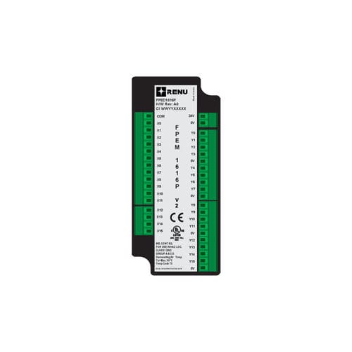 Digitales E/A-Modul - FPEM-1616P-V2 - Renu Electronics GmbH - RS-485 / 16 Digitaleingänge / mit 16 PNP-Ausgängen