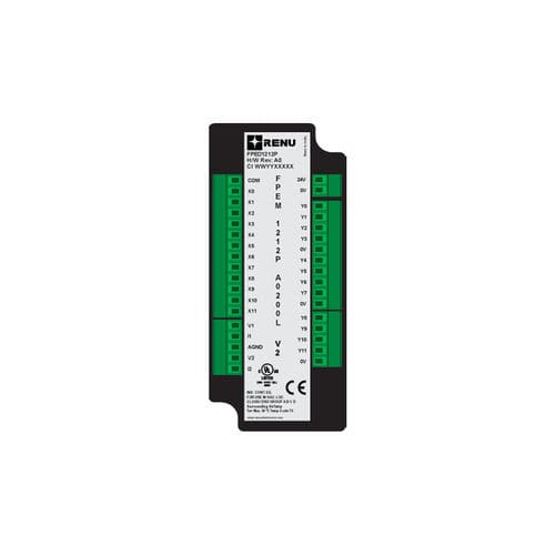 Digitales E/A-Modul - FPEM-1212P-A0200L-V2 - Renu Electronics GmbH - RS-485 / 2 Analogeingänge / mit 12 Digitaleingängen